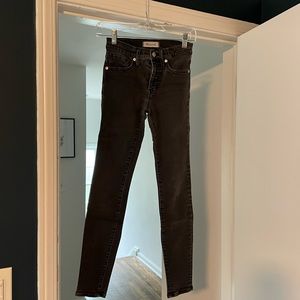 Madewell 9” High Rise Skinny Size 24